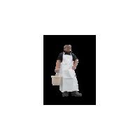 Work Apron White