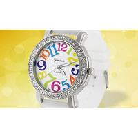 Women\'s White Silicone Watch