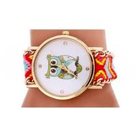 Woven Owl Bracelet Quartz Watch - 8 Colours