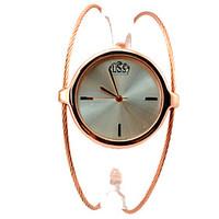 Women\'s Fashion Watch Wrist watch Bracelet Watch Quartz Alloy Band Bangle Elegant Gold Strap Watch