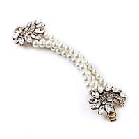 Women\'s Wrap Bracelet Jewelry Fashion Alloy Flower White Jewelry For Special Occasion Birthday Christmas Gifts 1pc
