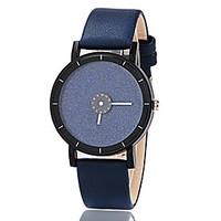 Women\'s Fashion Watch Quartz Leather Band Casual Black Blue Yellow