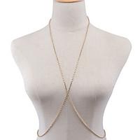 Women\'s Body Jewelry Body Chain Fashion Rhinestone Geometric Jewelry For Casual 1pc