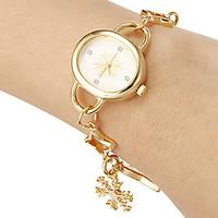 womens simple round dial alloy band quartz analog bracelet watch cool  ...
