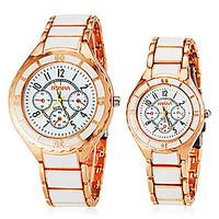 Women\'s Watch Fashion Gold Alloy Band Cool Watches Unique Watches
