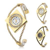 Women\'s Metal Analog Quartz Bracelet Watch (Assorted Colors) Cool Watches Unique Watches Fashion Watch Strap Watch