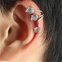 Woman\'s Leaf Vintage/Party/Work/Casual Alloy Clip Earrings