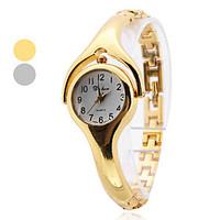 womens alloy analog quartz bracelet watch assorted colors cool watches ...