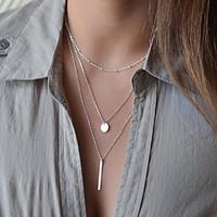 Women\'s Pendant Necklaces Alloy Fashion Silver Golden Jewelry Party Daily Casual 1pc