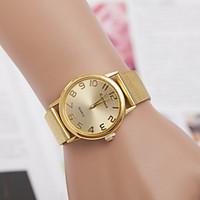 Women\'s Watch Men Alloy Diamond Gold Casual Wrist Watch Fashion Watch Cool Watches Unique Watches Strap Watch