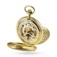 woodford skeleton pocket mechanical watch