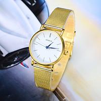 womens fashion watch the new gold silver belt quartz watch cool watche ...