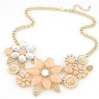 womens statement necklaces pearl necklace pearl alloy fashion statemen ...