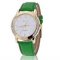 Women\'s Wrist Watch Geneva Bilateral Trade Diamond Drill Belt Quartz Watch(Assorted Colors) Cool Watches Unique Watches Strap Watch