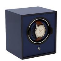 Wolf Lacquered Cubs Single Winder Navy Blue