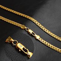 Women\'s Men\'s Couple\'s Chain Necklaces Circle Gold 18K gold Fashion Classic Personalized Golden Jewelry ForWedding Party Daily Casual