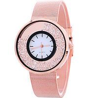 womens casual fashion quartz strap watch personality simple diamond ro ...