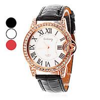 Women\'s Watch Diamante Roman Numerals Dial Cool Watches Unique Watches Fashion Watch