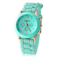 Women\'s Watch Quartz Fashion Silicone Strap Cool Watches Unique Watches
