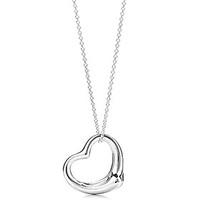 Women\'s European and American Style Heart sweater chain necklace N93