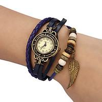 Women\'s Watch Bracelet Bohemian Wing Pendant Cool Watches Unique Watches Fashion Watch Strap Watch