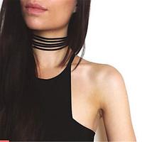 Women\'s Choker Necklaces Jewelry Jewelry Fabric Basic Euramerican Fashion Personalized Simple Style Jewelry For Daily Casual 1pc