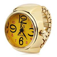 womens alloy analog quartz ring watches gold cool watches unique watch ...