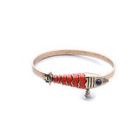 womens bangles jewelry friendship fashion alloy animal shape red jewel ...