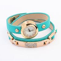 womens wrap bracelet jewelry fashion leather alloy irregular jewelry f ...