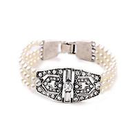 womens chain bracelet jewelry friendship fashion alloy irregular white ...