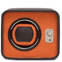 Wolf Windsor Single Winder Brown/Orange