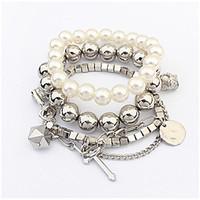 womens strand bracelet friendship fashion vintage stretch rock plastic ...