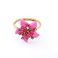 Women\'s Bangles Friendship Fashion Alloy Flower Blushing Pink Jewelry For Anniversary Gift Valentine 1pc