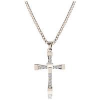 Women\'s Men\'s Pendant Necklaces Cross Rhinestones AlloyUnique Design Dangling Style Friendship Euramerican Fashion Luxury Cross USA