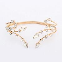 Women\'s Cuff Bracelet Jewelry Fashion Rhinestone Alloy Irregular Jewelry For Party Special Occasion Gift