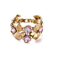 womens chain bracelet jewelry friendship fashion alloy irregular gold  ...