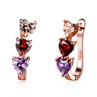 womens clip earrings jewelry casualweddingpartydaily fashion copper cu ...