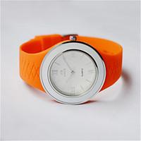 womens fashion watch quartz silicone band black white blue red orange  ...