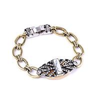 Women\'s Chain Bracelet Jewelry Friendship Fashion Alloy Geometric Black Jewelry For Wedding Anniversary 1pc