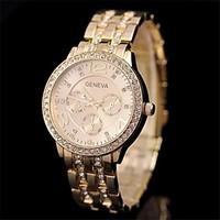 Women\'s Fashion Diamond Steel Watch Circular High Quality Japanese Watch Movement(Assorted Colors) Cool Watches Unique Watches