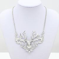 Women\'s Pendant Necklaces Crystal Rhinestone Simulated Diamond 18K gold Fashion Silver Golden Jewelry