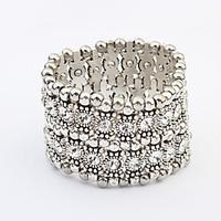Women\'s Chain Bracelet Jewelry Fashion Rhinestone Alloy Irregular Jewelry For Party Special Occasion Gift 1pc