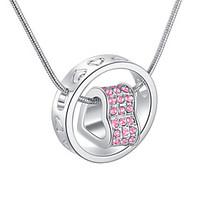 Women\'s Pendant Necklaces Jewelry Jewelry Rhinestone Alloy Euramerican Fashion Jewelry For Party Special Occasion Anniversary Gift 1pc