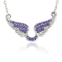 Women\'s Pendant Necklaces Jewelry Jewelry Rhinestone Alloy Euramerican Fashion Jewelry For Party Special Occasion Anniversary Gift 1pc