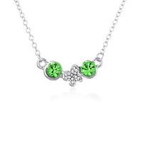 Women\'s Pendant Necklaces Jewelry Jewelry Rhinestone Alloy Euramerican Fashion Jewelry For Party Special Occasion Anniversary Gift 1pc
