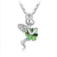 Women\'s Pendant Necklaces Jewelry Jewelry Crystal Rhinestone Alloy Euramerican Fashion Jewelry For Party Special Occasion Anniversary Gift