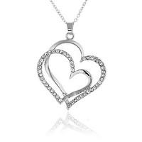 Women\'s Pendant Necklaces Jewelry Jewelry Rhinestone Alloy Euramerican Fashion Jewelry For Party Special Occasion Anniversary Gift 1pc