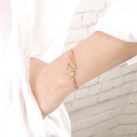 Women\'s Cuff Bracelet Jewelry Fashion Copper Irregular Gold Jewelry For Party Special Occasion 1pc