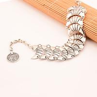 Women\'s Chain Bracelet Jewelry Fashion Alloy Moon Silver Jewelry For Party Special Occasion 1pc