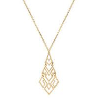 Women\'s Pendant Necklaces Jewelry Geometric Chrome Unique Design Dangling Style Handmade Punk Hip-Hop Simple StyleRose Gold Silver Black